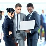 22400344 – successful business people working together
